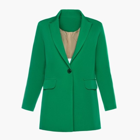 Female jacket, green color, size 42-44-7