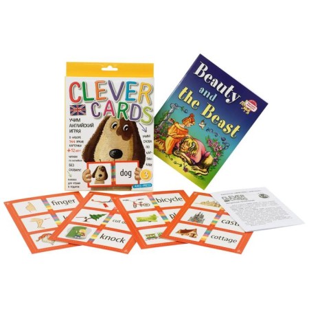 Learning English playing. Level 3. (Set of cards+book)-3
