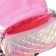 Baby bag on the valve, 6x12x16 cm, adjustable belt, pink