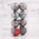 Set of balls plastic D-6 cm, 8 pcs "Netun"