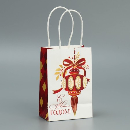 Crafts "Bright New Year", 15 x 10 x 6 cm, New Year-3