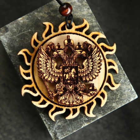 Suspension for the car "Two -headed eagle" cedar, Goebr of Russia-1