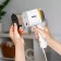 KitFort KT-9172, manual, 1100 W, 130 ml, 13 g/min, white and yellow