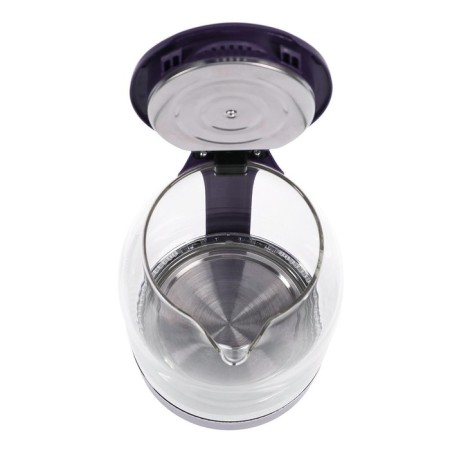 Electric kettle Luazon LSK-1809, glass, 1.8 l, 1500 watts, backlight, purple-4