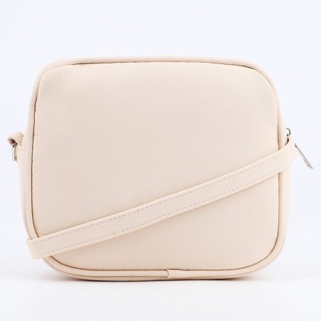Cross-Bodi Bag on a zipper, beige color-5