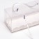 Confectionery packaging for roll, white 22.5 x 7.8 x 7.8 cm