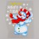 Thermalrotransfer "Snowman", set of 10 pcs.