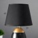 Table lamp 16305/1bk E14 40W Black-gold 20x20x31 cm Risalux