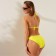 Swimsuit female separate minku color yellow, size 42