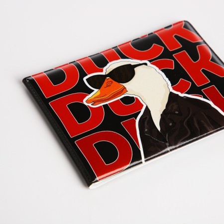 Cover for a student ticket, black/red color-3
