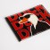 Cover for a student ticket, black/red color