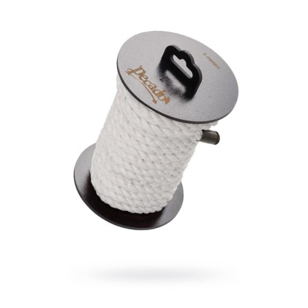 Shibari rope Pecado BDSM, on a coil, cotton, white, 10 m