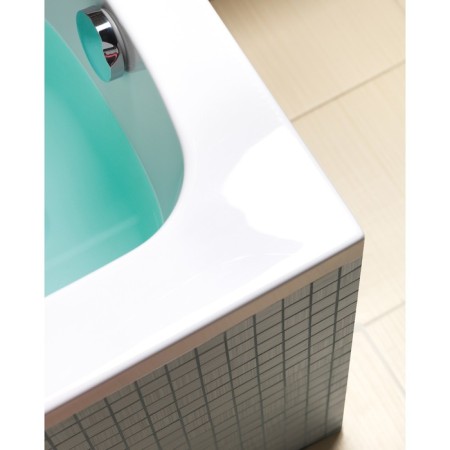 Acrylic bath Cersanit Santana 140x70, white color-6