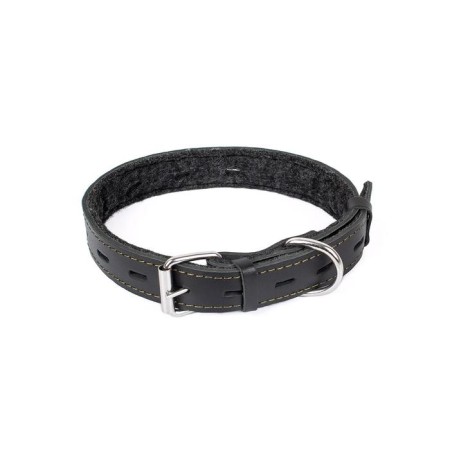 Collar leather dimensionless "zoonik", Osh 30-60 x 3 cm, mix of flowers-9