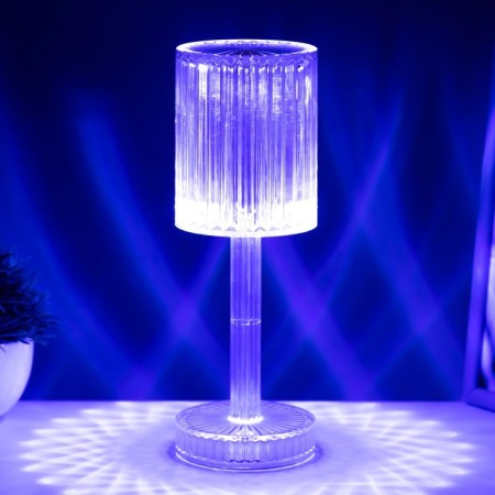 Table lamp with PDD "JUS" LED 16 colors RGB USB 8.5x8.5x25 cm Risalux-6
