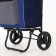 Board-household on lightning, 2 external pockets, blue/gray color