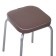 Stool "Factory-3" TF03/K, brown