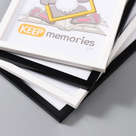 Set of frames "Format" 21x30 cm, 4 pcs. Black/white color-1
