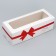 Confectionery packaging, cupcake box with a window, Bant, 26 x 10 x 8 cm