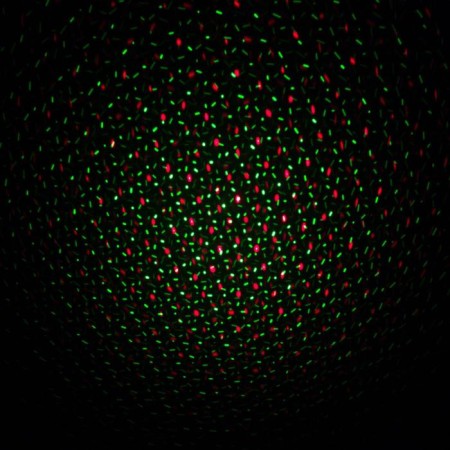 Light device "Points", IP65, remote control, red/green glow, 12 V-5