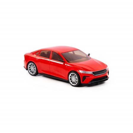 The inertial machine "Elite-Platinum", red, in the package-4
