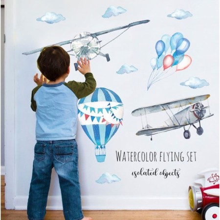Interior plastic sticker "Aeronomics" 50x70 cm