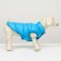 Dog jacket two -sided with print, size 10 (DS 25 cm, OG 34 cm, Osh 24 cm), Blue