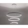 LED LED suspended Ambrella Light, Linetech, FL58887, LED, 90 W, 7200LUM, 3000-6400K, white color