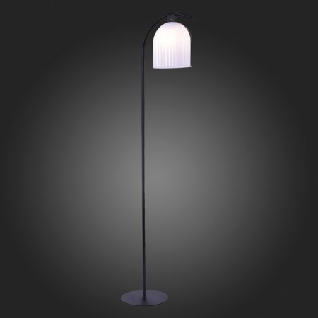 The floor lamp ST LUCE. SL1302.405.01. Aire. 1x7 W, E27 LED, 160 cm, black color-3