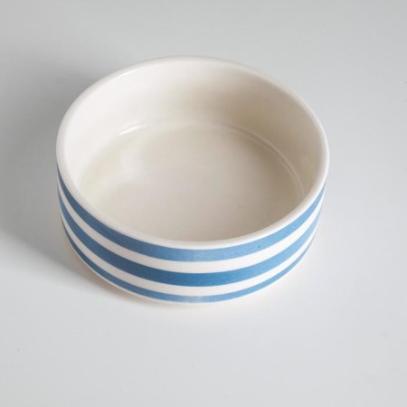 Ceramic "stripes" 200 ml, 10.5 x 4 cm, blue-1