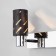 FENTE lamp, 2x40W E14, black color
