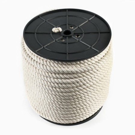Cotton rope 14 mm (120 m) white-4
