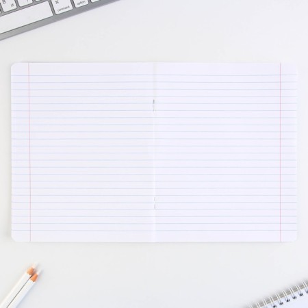 A notebook in a 24 -sheet line A5, on the paper clip “September 1: KOTE”, 5 types of mix, whiteness 96%.-2