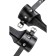 Pecado BDSM suspension, "soft" with a white line, genuine leather, black