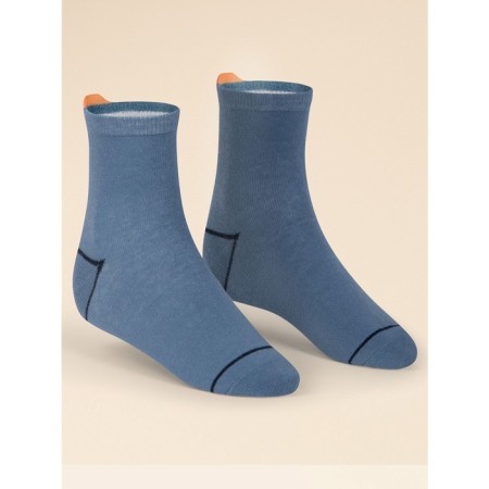 Children's socks, size 18-20, jeans color, 2 pcs-3