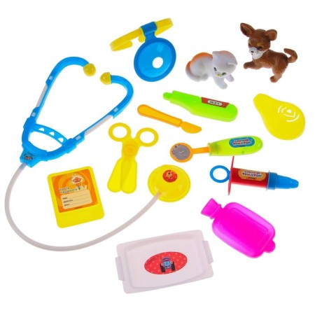 Dr. Veterinar, Blue Tractor, 12 items, mix-1