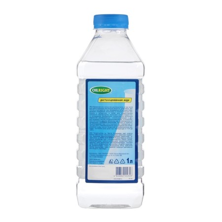 Distilized water Oilright, 1 liter-1