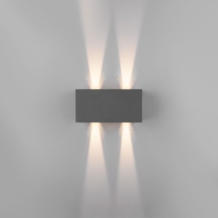 Architectural backlight Elektrostandard, Winner Led 12 W, 100x200x100 mm, IP54, gray color-3