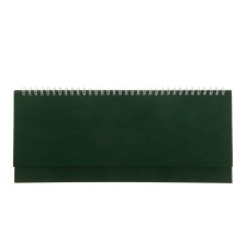 Planing UNSIDED 64 sheets on the crest, solid boumvil cover, block 70 g/m2, Green