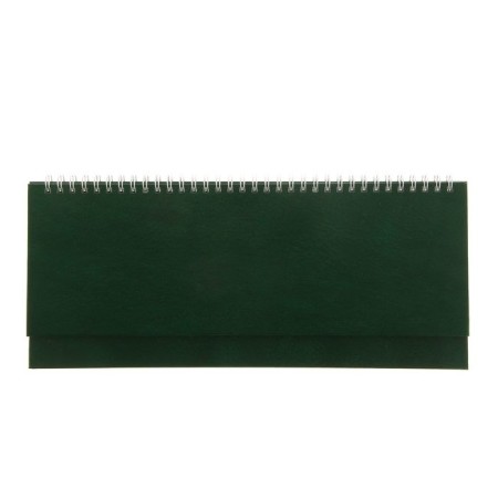Planing UNSIDED 64 sheets on the crest, solid boumvil cover, block 70 g/m2, Green
