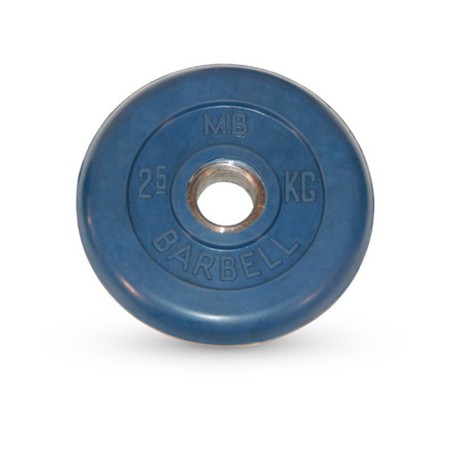 Ruted disk d = 31 mm color 2.5 kg, blue color