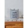 Sweet Home storage basket, 25 × 20 × 22 cm, gray color