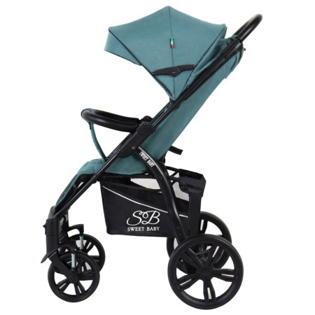 Walking stroller Sweet Baby Carisma, Green color-11