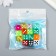 Decor for creativity Plastic "Playing Bones" mix 1.4x1.4x1.4 cm