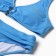 Separate female swimsuit, blue color, size 40