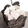 Salt lamp "cat" wooden E14 15W 1.4 kg