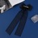 Hair clip "Schoolgirl" bow point, 12x30 cm, black