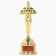 Cup of the Award Figure "Best Lecturer", Oscar, Plastic, 18.5 x 6.3 cm.