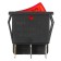 Key switch with a double backlight, red