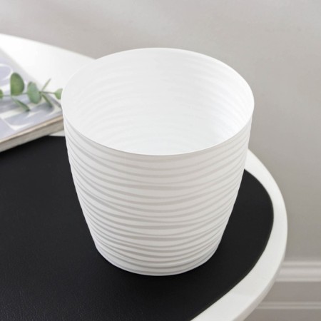 Pot with the pallet "Dun", 1.7 l, the color is white-7